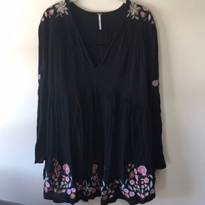 Floral Boho Tunic Dress